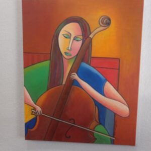 Girl Play Cello