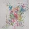 Blooming on Grids, painting by Christi Pham