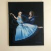 Double Dancers Belle, painting by Hang Pham