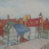 Quiet City, painting by Christi Pham