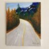 Road to the Mountain, painting by Christi Pham