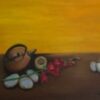 Teapot, painting by Hang Pham